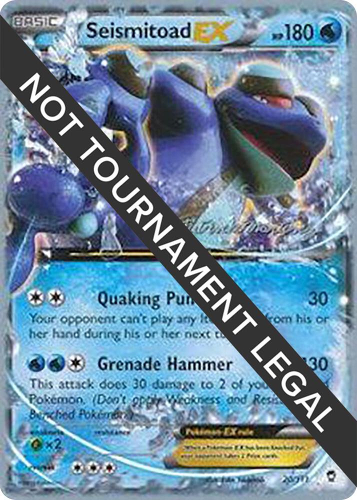 Seismitoad EX - 2015 (Patrick Martinez) - World Championship Decks