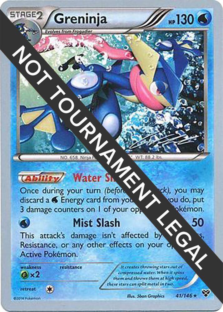 Greninja (41) - 2016 (Cody Walinski) - World Championship Decks