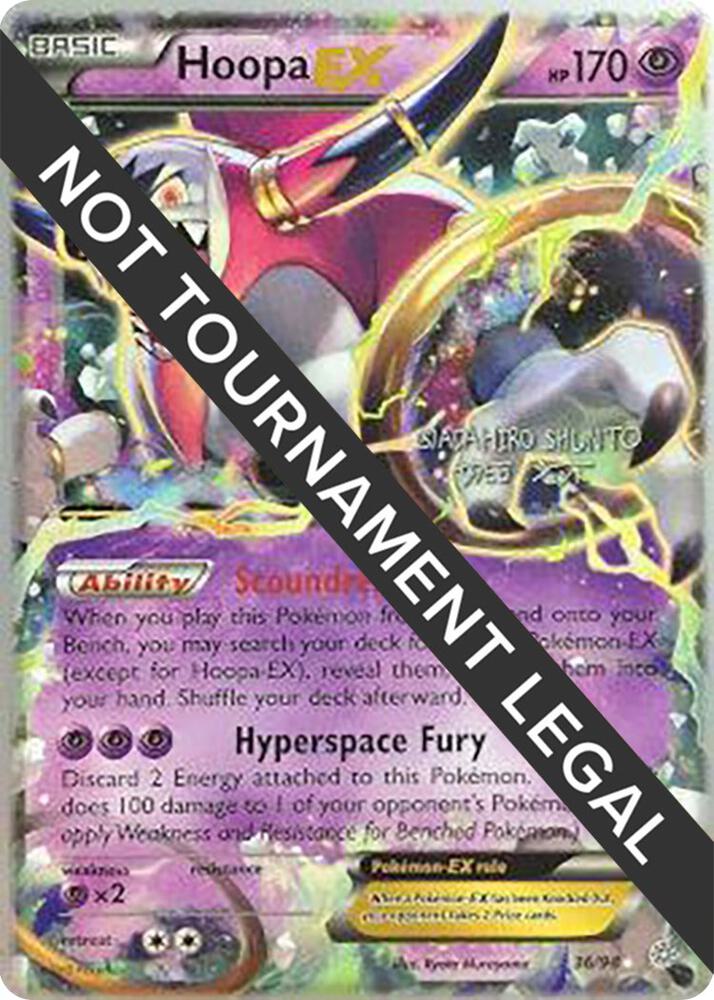 Hoopa EX - 2016 (Shunto Sadahiro) - World Championship Decks