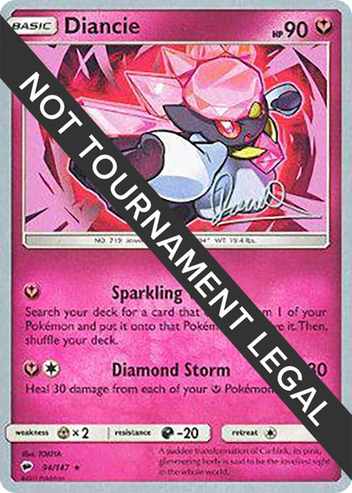 Diancie - 2017 (Diego Cassiraga) - World Championship Decks