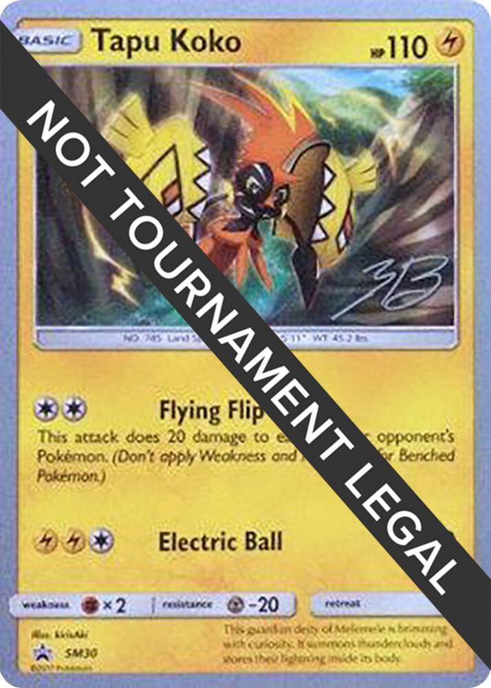 Tapu Koko - 2017 (Zachary Bokhari) - World Championship Decks