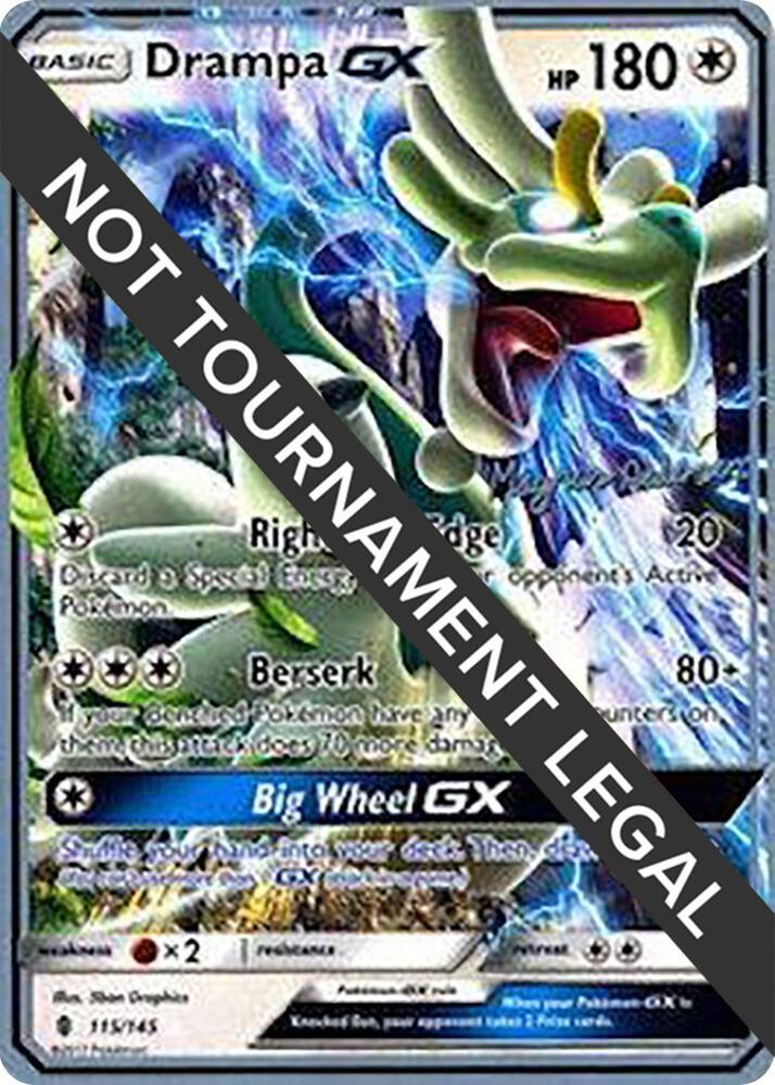 Drampa GX - 2018 (Magnus Pedersen) - World Championship Decks