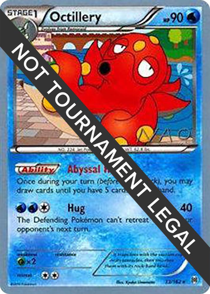 Octillery - 2018 (Naohito Inoue) - World Championship Decks