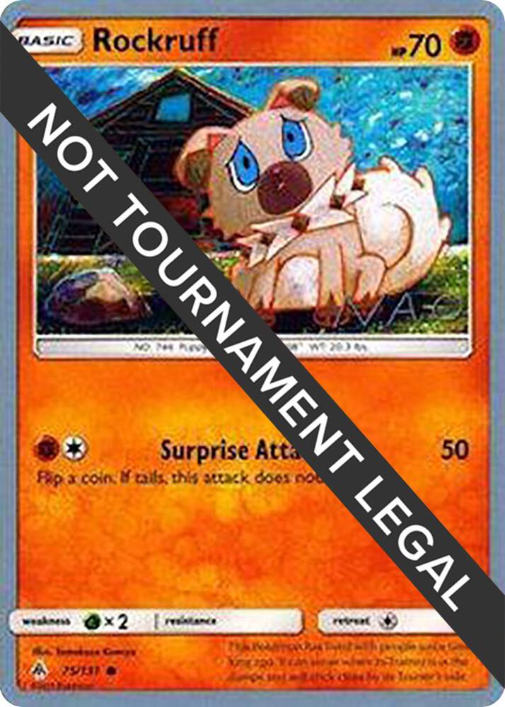 Rockruff - 2018 (Naohito Inoue) - World Championship Decks