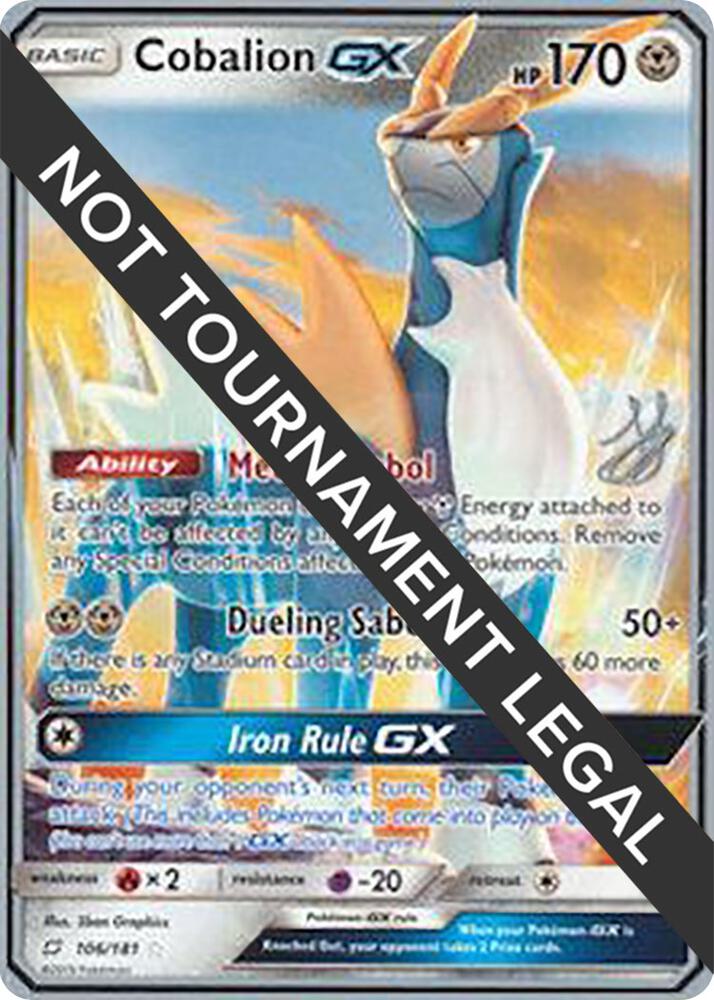 Cobalion GX - 2019 (Henry Brand) - World Championship Decks