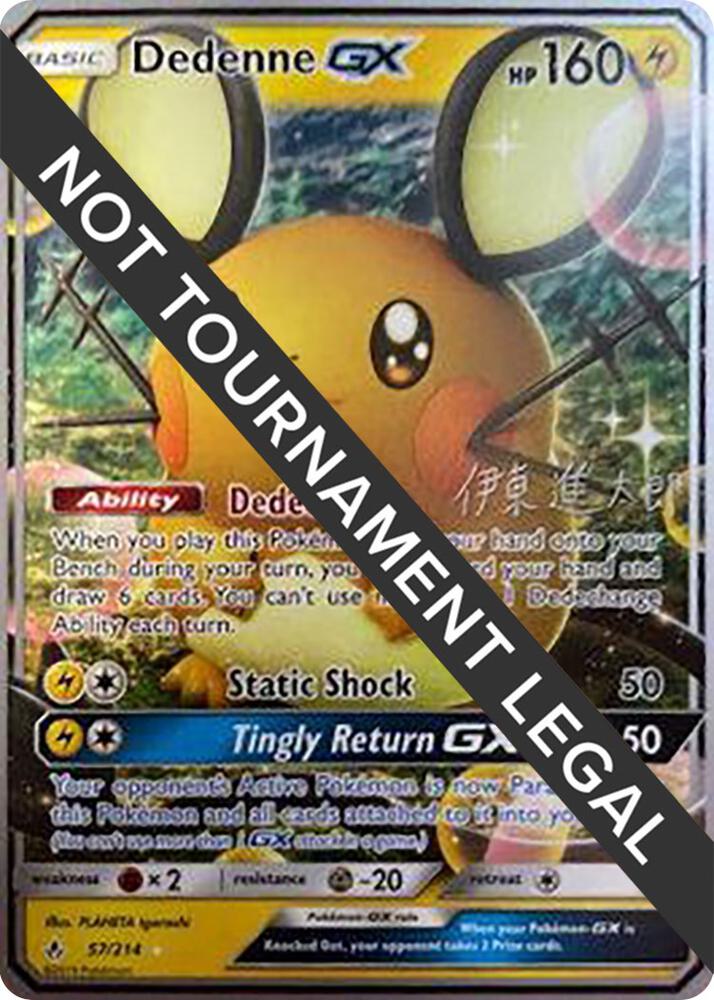 Dedenne GX - 2019 (Shintaro Ito) - World Championship Decks