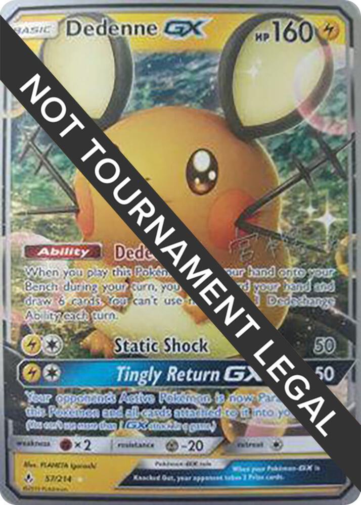 Dedenne GX - 2019 (Haruki Miyamoto) - World Championship Decks