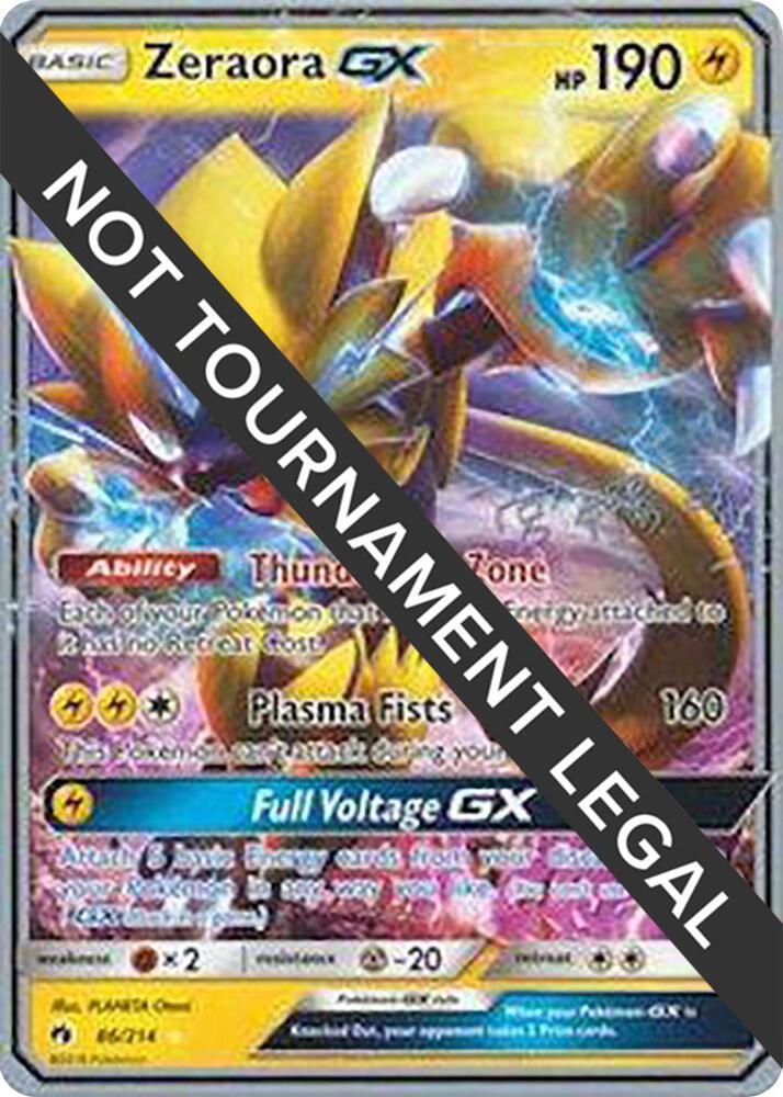 Zeraora GX - 2019 (Haruki Miyamoto) - World Championship Decks