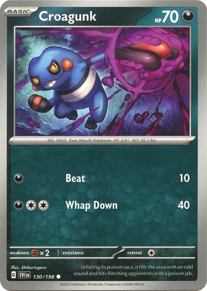 Croagunk - SV01: Scarlet & Violet Base Set