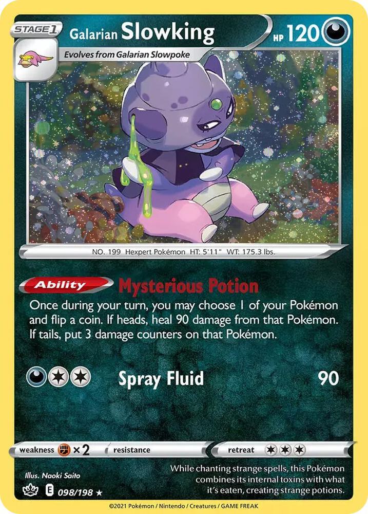 Galarian Slowking (Cosmos Holo) - Miscellaneous Cards & Products