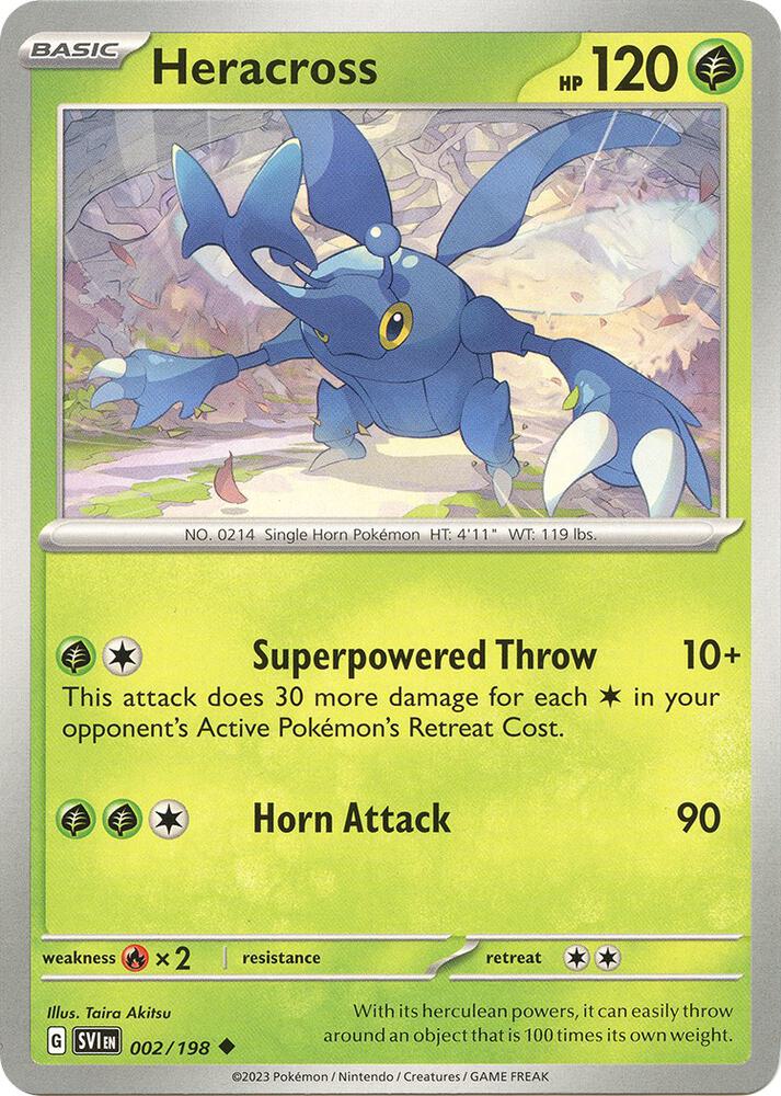 Heracross - SV01: Scarlet & Violet Base Set