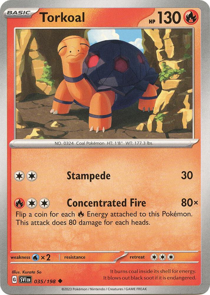 Torkoal - SV01: Scarlet & Violet Base Set