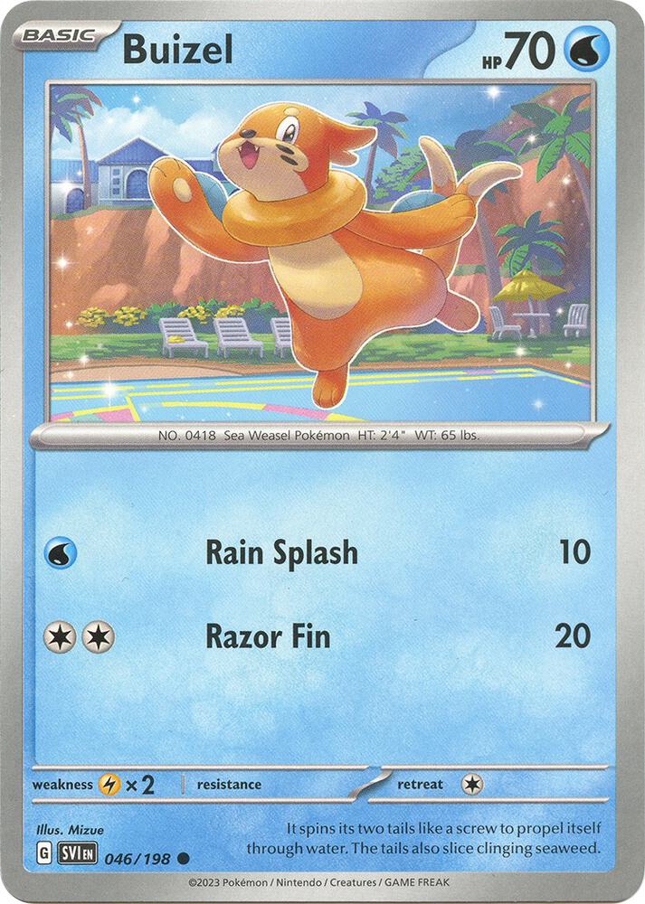 Buizel - SV01: Scarlet & Violet Base Set