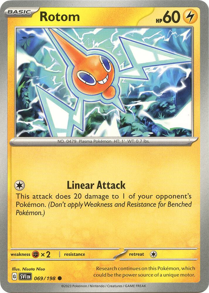 Rotom - 069/198 - SV01: Scarlet & Violet Base Set