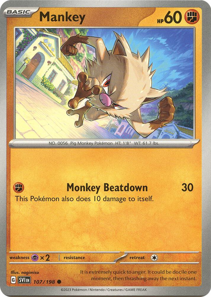 Mankey - SV01: Scarlet & Violet Base Set