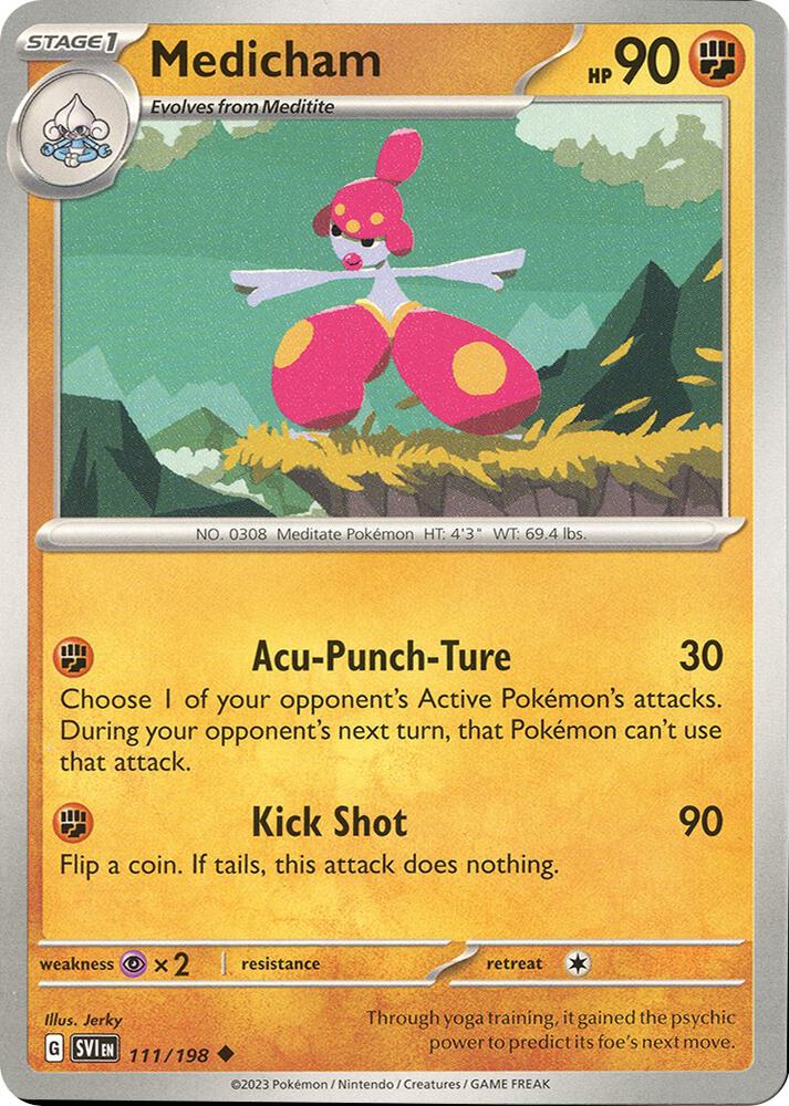 Medicham - 111/198 - SV01: Scarlet & Violet Base Set