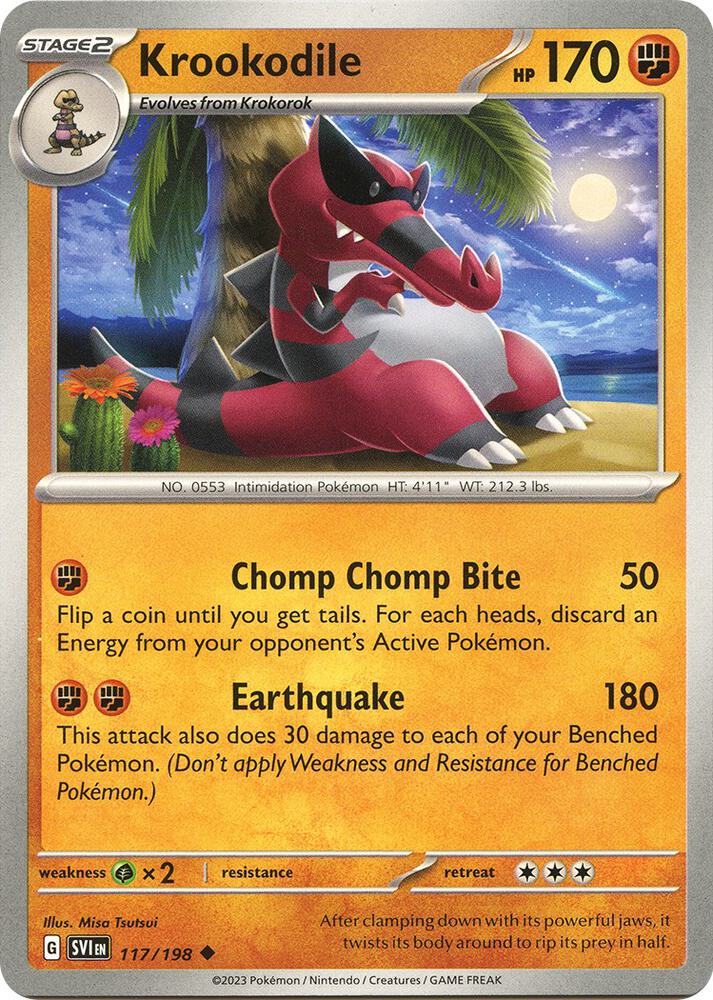 Krookodile - SV01: Scarlet & Violet Base Set