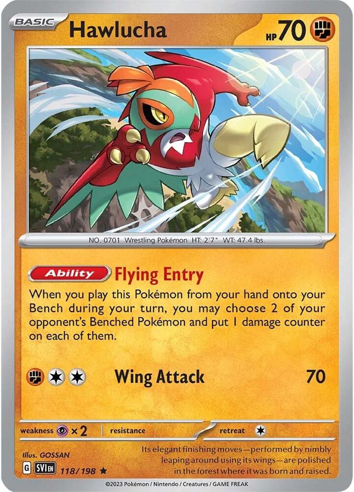 Hawlucha - SV01: Scarlet & Violet Base Set