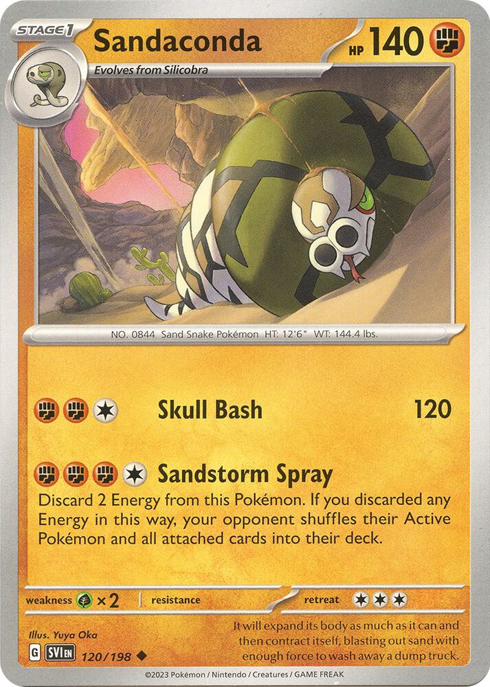 Sandaconda - SV01: Scarlet & Violet Base Set