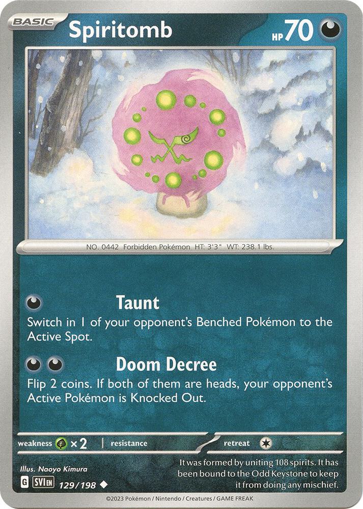 Spiritomb - SV01: Scarlet & Violet Base Set