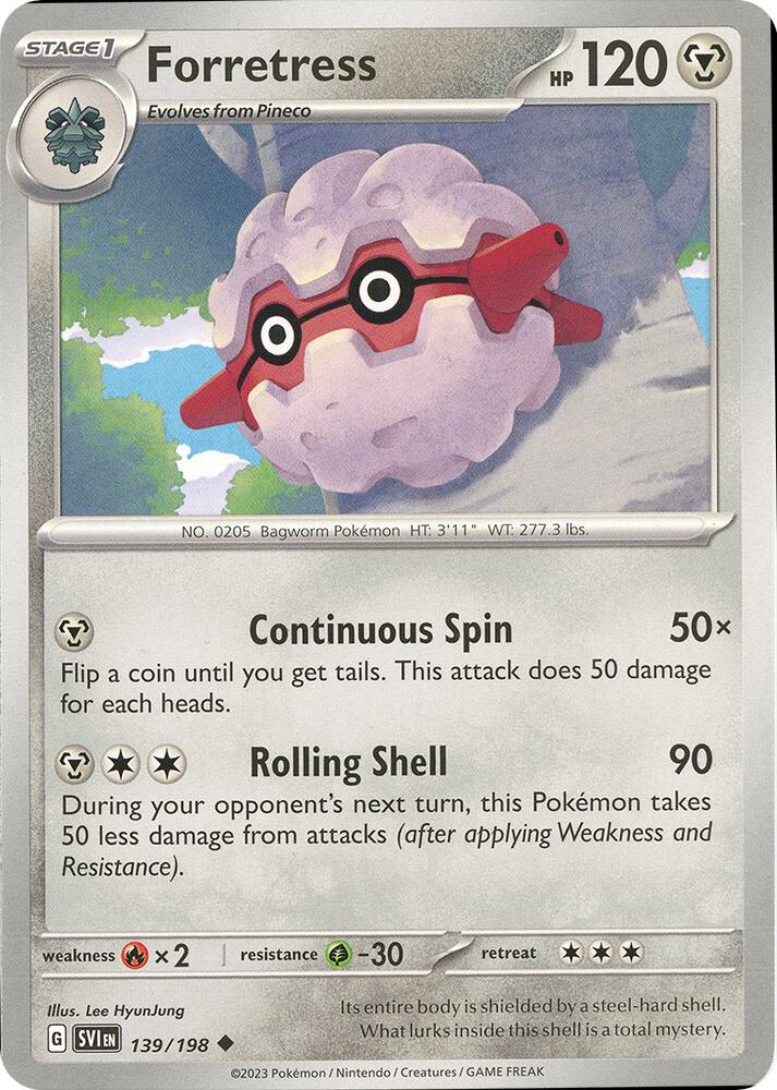 Forretress - SV01: Scarlet & Violet Base Set