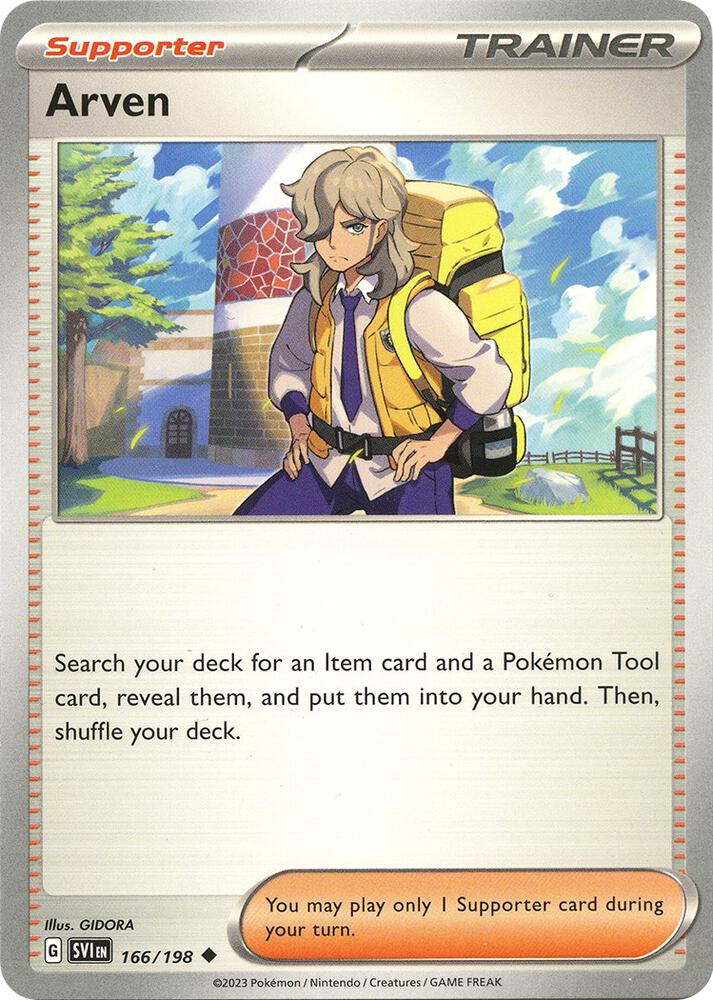 Arven - 166/198 - SV01: Scarlet & Violet Base Set