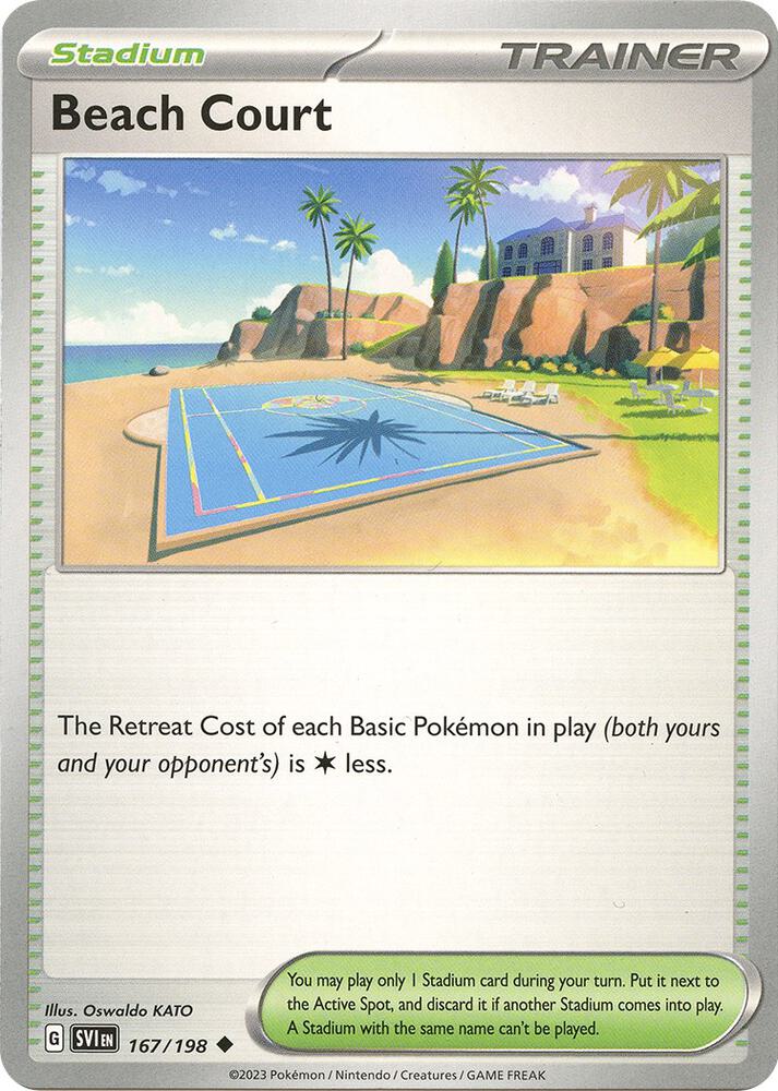 Beach Court - SV01: Scarlet & Violet Base Set
