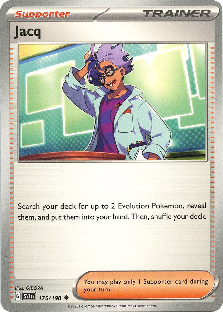 Jacq - 175/198 - SV01: Scarlet & Violet Base Set
