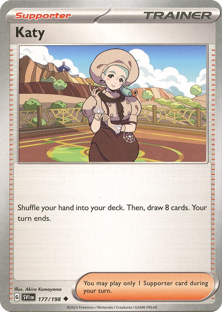 Katy - 177/198 - SV01: Scarlet & Violet Base Set