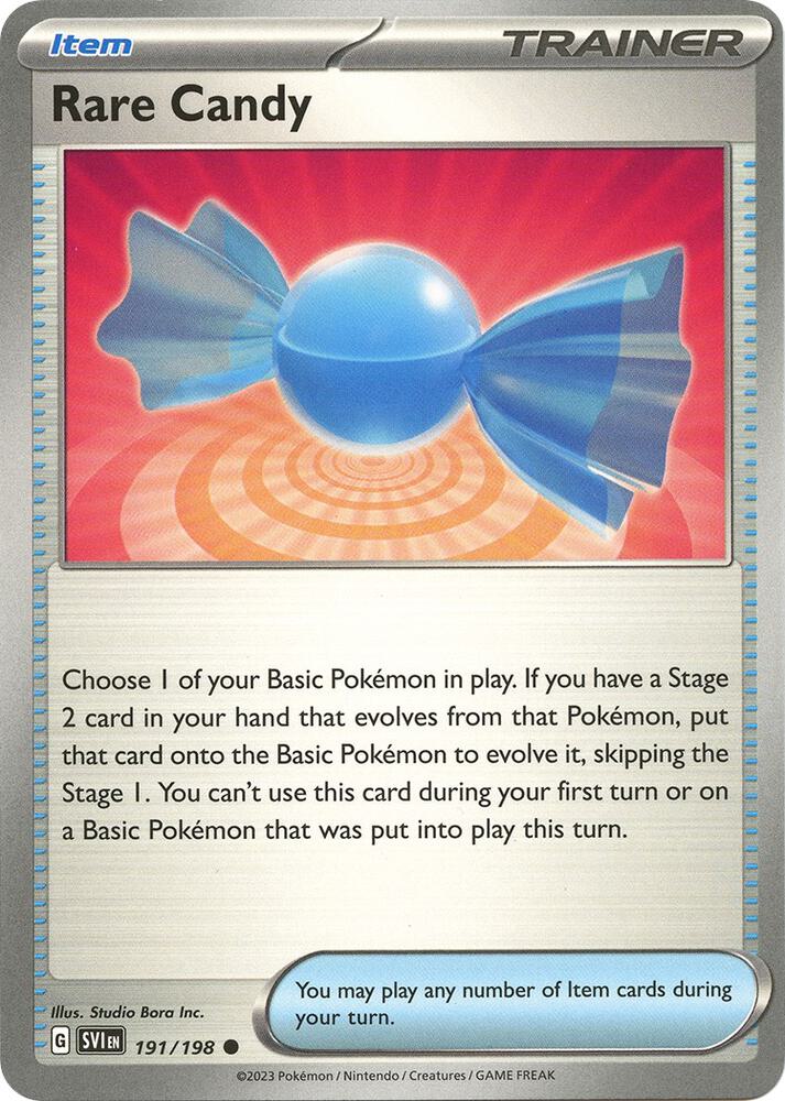 Rare Candy - 191/198 - SV01: Scarlet & Violet Base Set