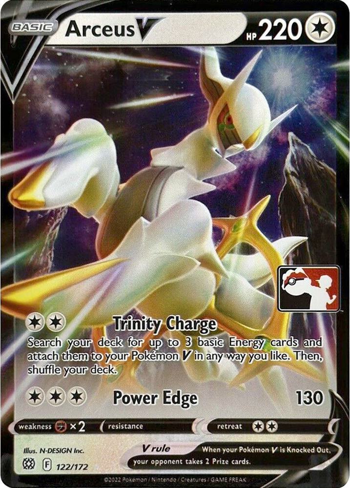 Arceus V - 122/172 - Prize Pack Series Cards