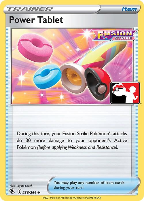 Power Tablet - 236/264 - Prize Pack Series Cards