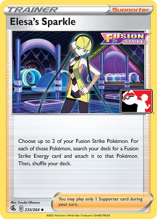 Elesa's Sparkle - 233/264 - Prize Pack Series Cards