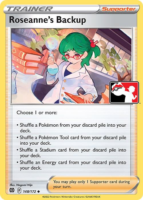 Roseanne's Backup - 148/172 - Prize Pack Series Cards
