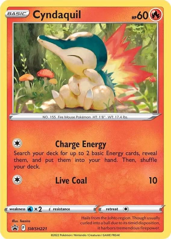 Cyndaquil (Cosmos Holo)