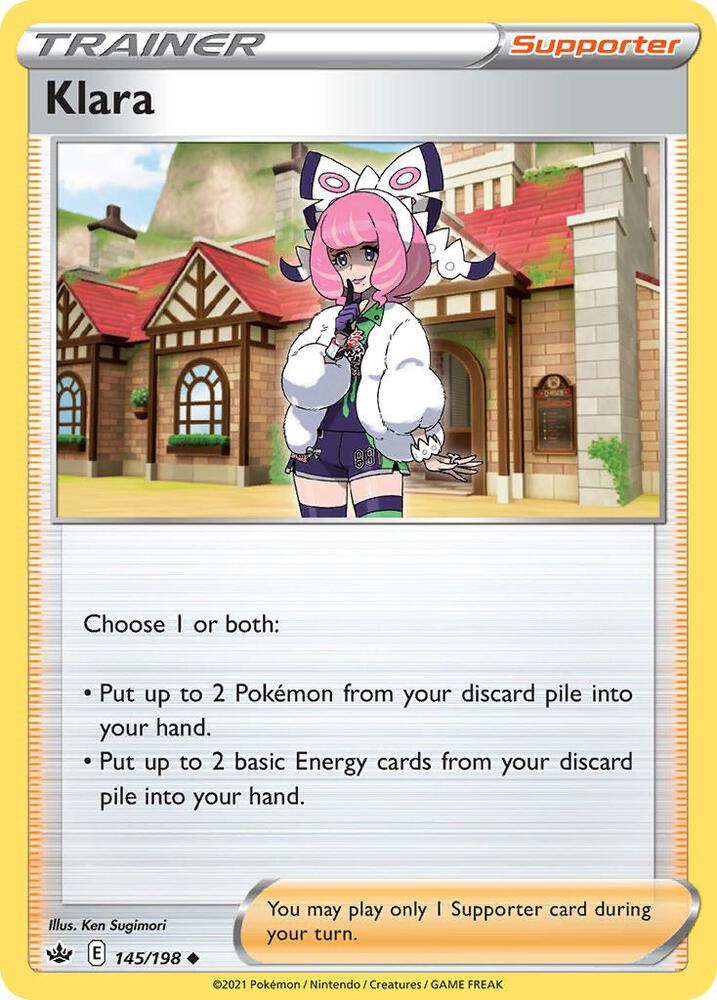 Klara - 145/198 (Cosmos Holo) - Miscellaneous Cards & Products