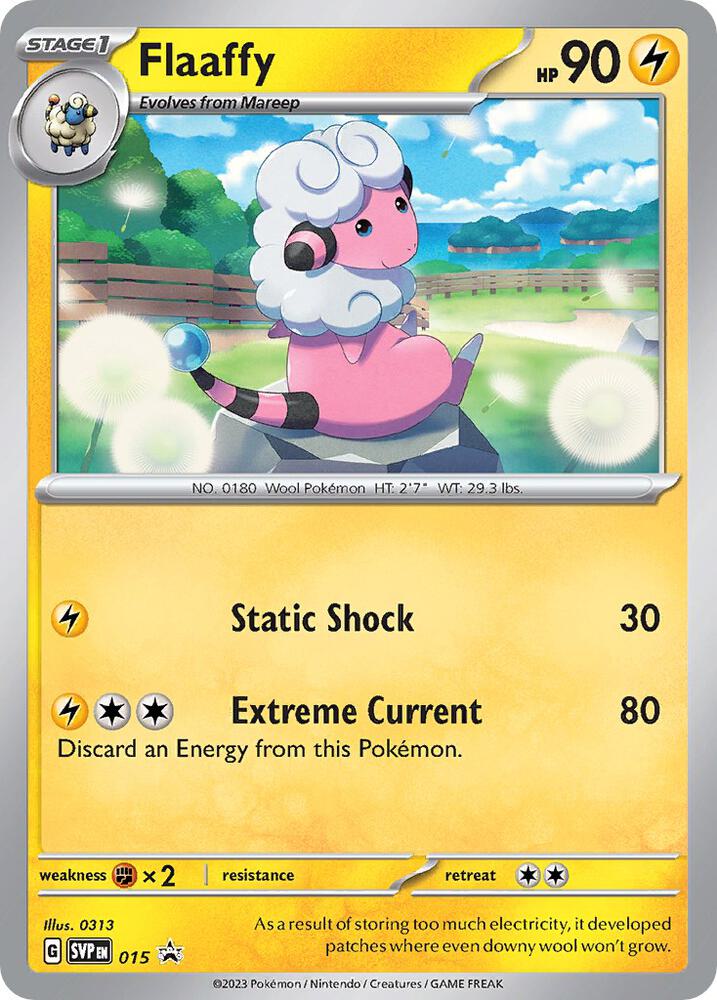 Flaaffy - 015 - SV: Scarlet & Violet Promo Cards