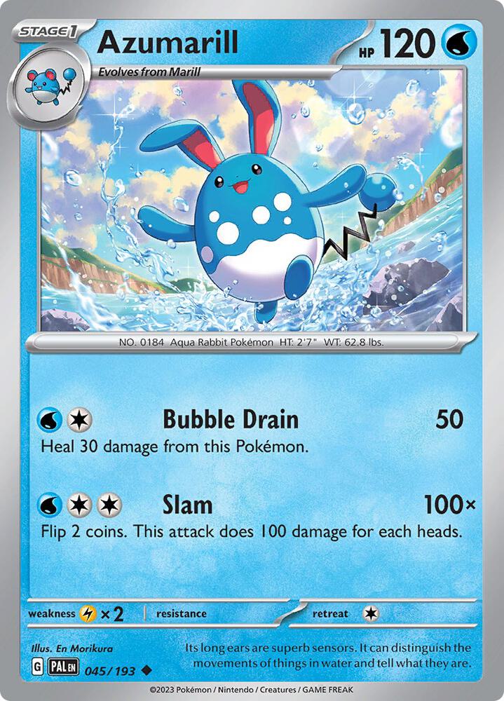 Azumarill - SV02: Paldea Evolved