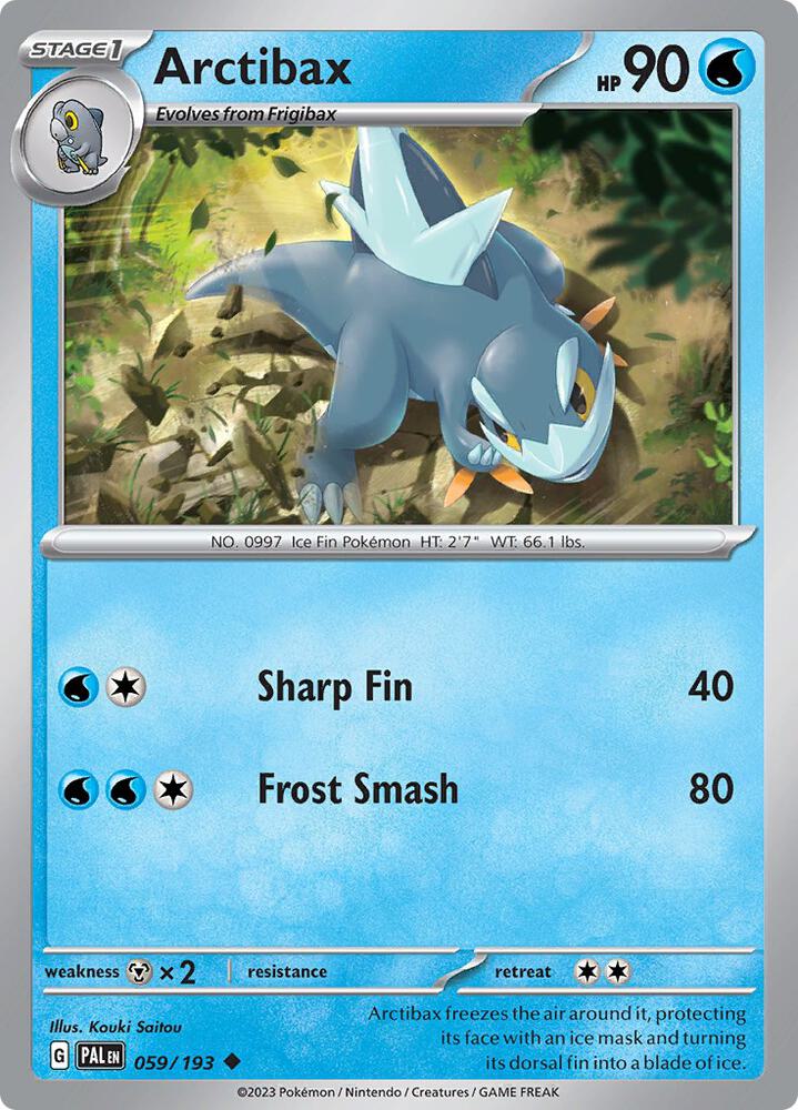 Arctibax - 059/193 - SV02: Paldea Evolved