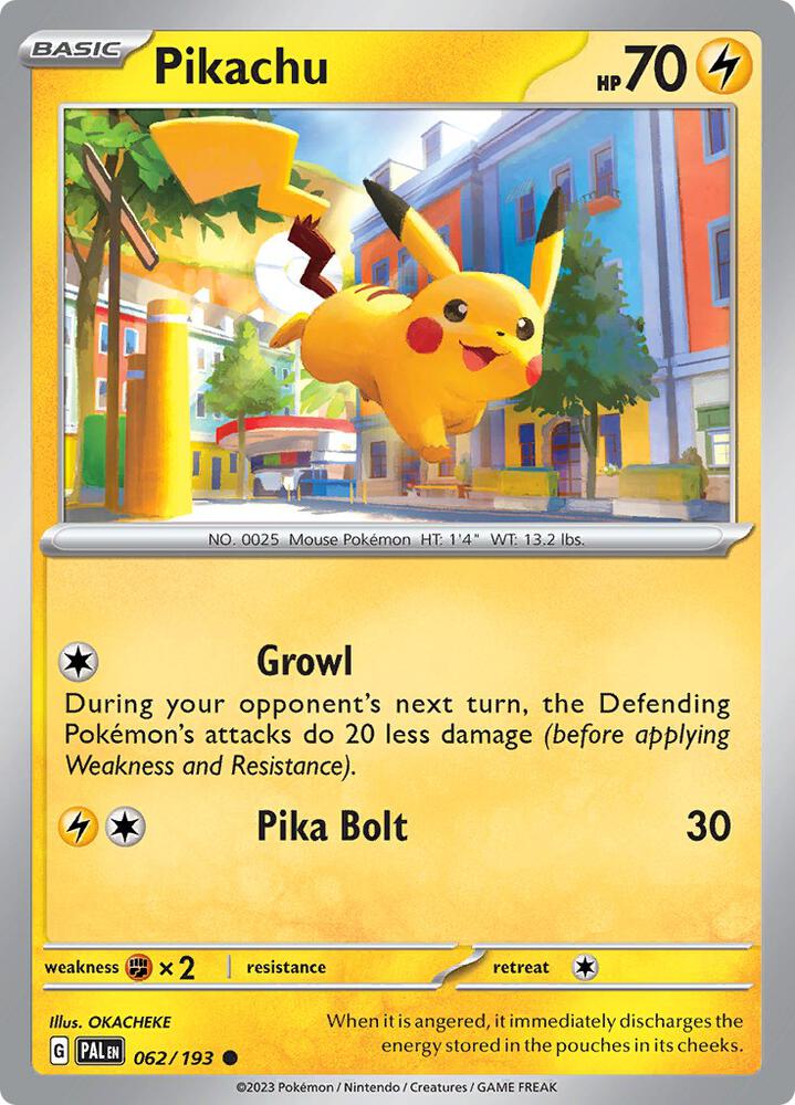 Pikachu - SV02: Paldea Evolved