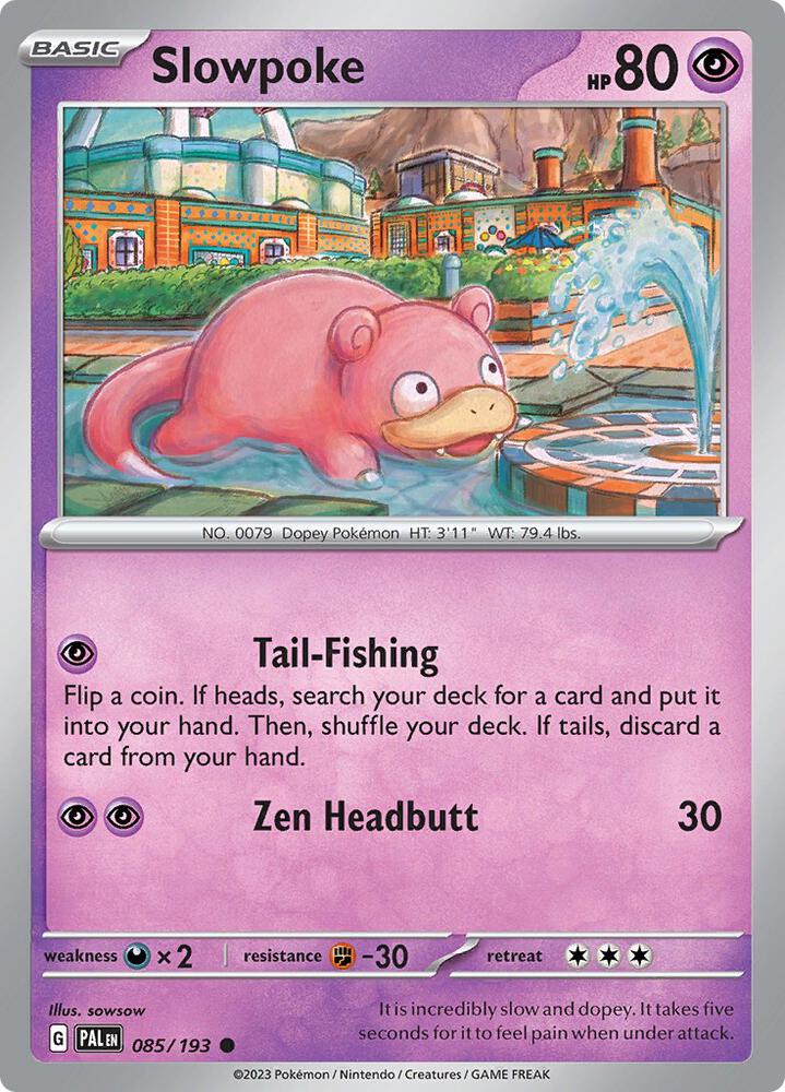 Slowpoke - SV02: Paldea Evolved