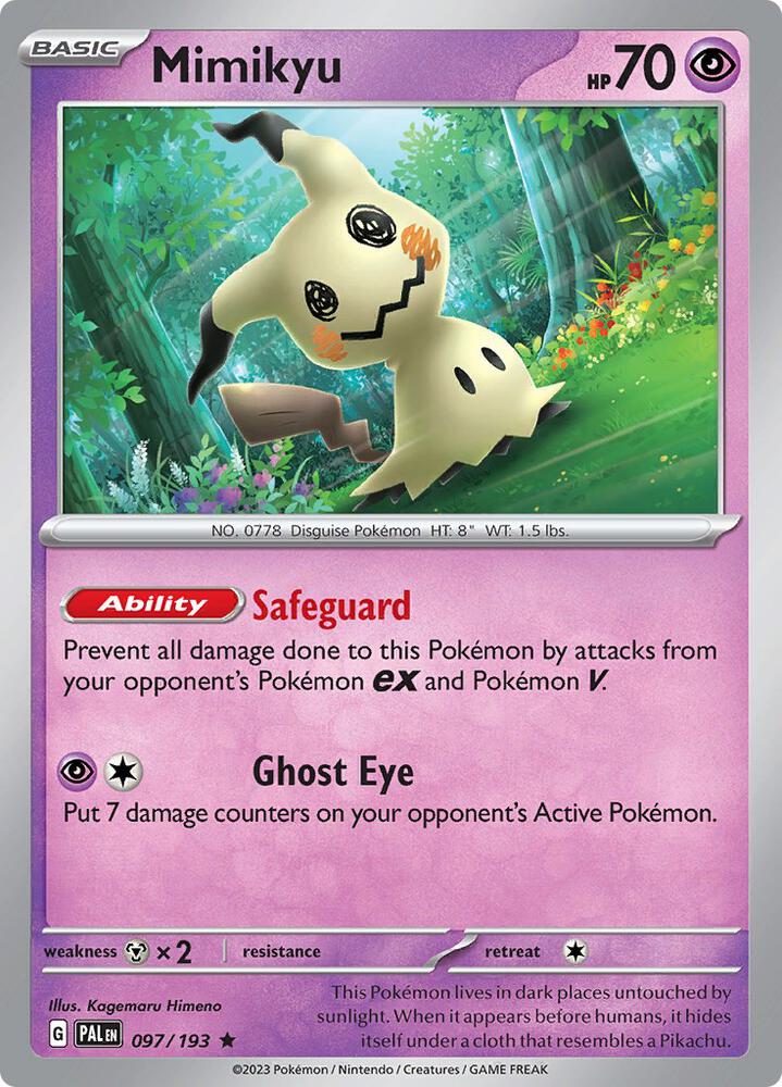 Mimikyu - SV02: Paldea Evolved