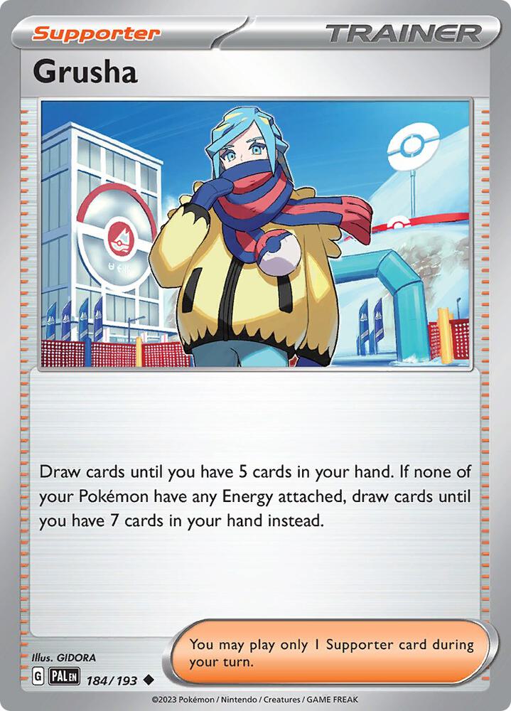 Grusha - 184/193 - SV02: Paldea Evolved