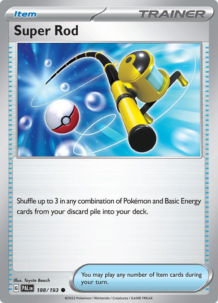 Super Rod - 188/193 - SV02: Paldea Evolved