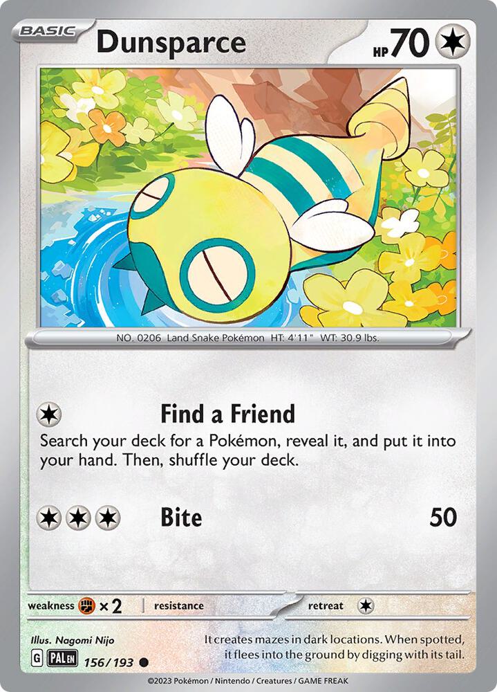 Dunsparce - SV02: Paldea Evolved