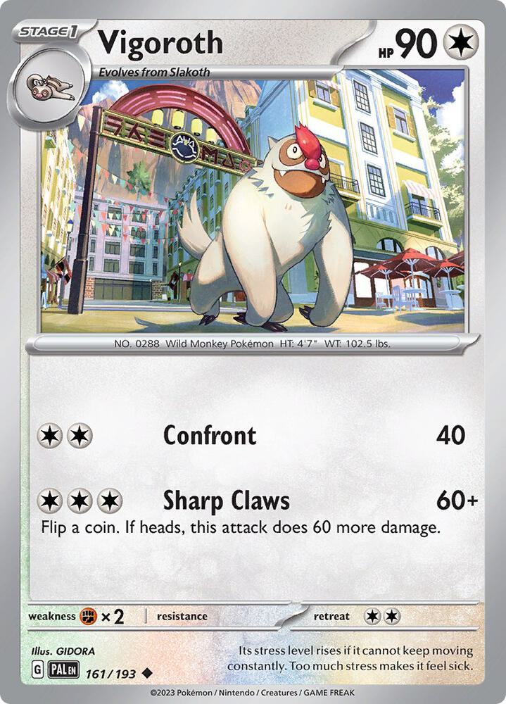 Vigoroth - SV02: Paldea Evolved