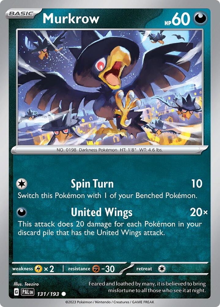 Murkrow - SV02: Paldea Evolved