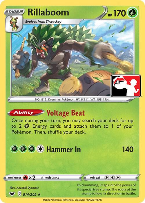 Rillaboom - 014/072 - Prize Pack Series Cards