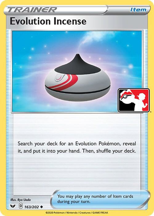 Evolution Incense - 163/202 - Prize Pack Series Cards