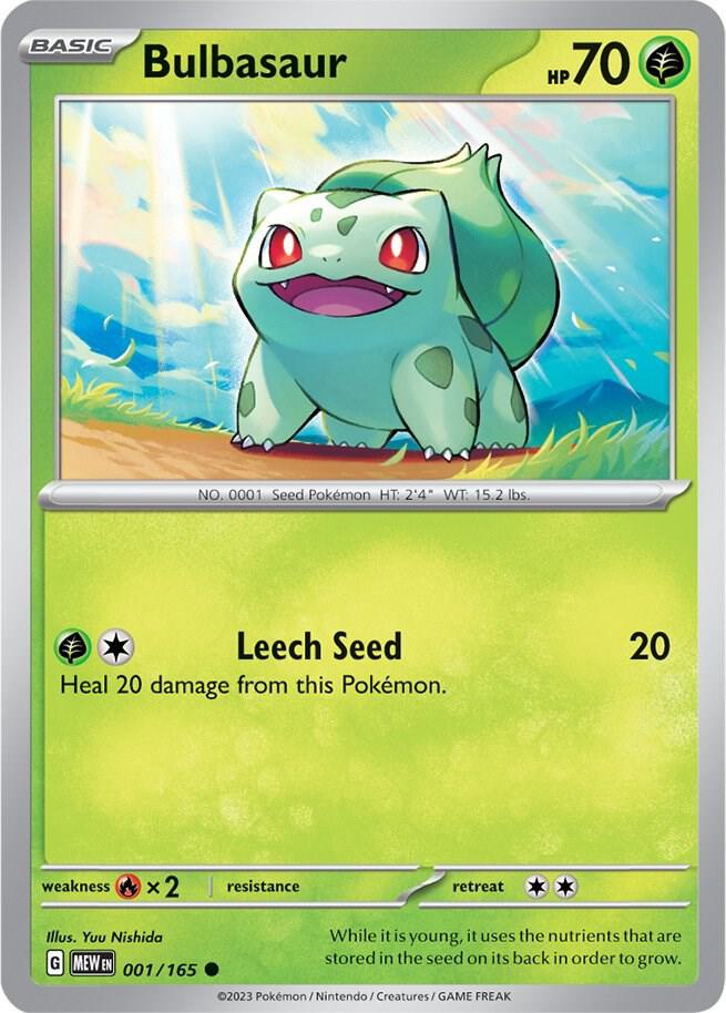 Bulbasaur - 001/165 - SV: Scarlet & Violet 151